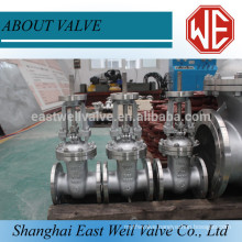 Hand rising stem gate valve